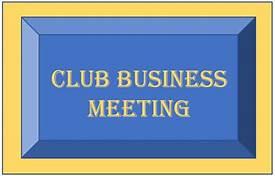 Business Meeting - 14th Aug